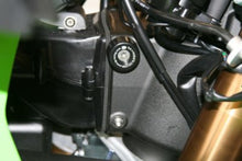 R&G Racing Lockstop Savers (cannot use manufacturer's steering lock with this product!) for Kawasaki ZX-10R '04-'10, ZX636 '03-'22