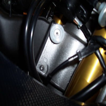 R&G Racing Lockstop Savers (cannot use manufacturer's steering lock with this product!) for Kawasaki ZX-10R '04-'10, ZX636 '03-'22