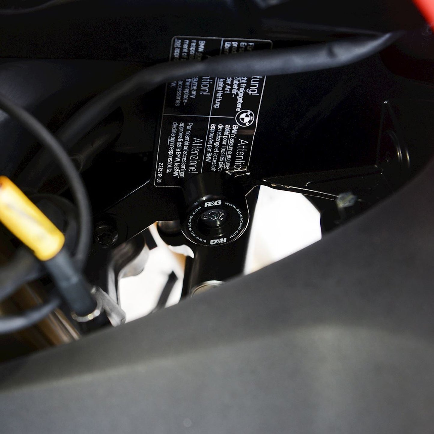 R&G Racing Lockstop Savers for BMW S1000RR (2020+) and M1000RR (2022+)