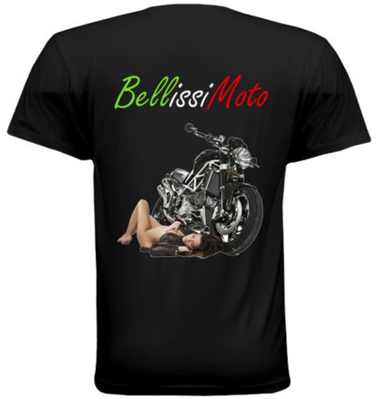 BellissiMoto "Look better NAKED" T-Shirt