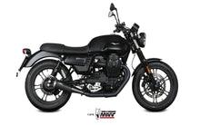 MIVV 2 Slip-on, Ghibli Black, Standard Exhaust For Moto Guzzi V7 III 2017-2022