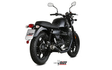 MIVV 2 Slip-on, Ghibli Black, Standard Exhaust For Moto Guzzi V7 III 2017-2022