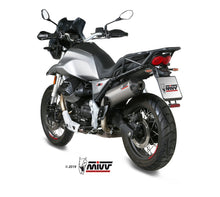 MIVV Slip-on, Oval Titan, Standard Exhaust For Moto Guzzi V85 TT 2019-2022
