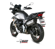 MIVV Slip-on, Speed Edge Stainless Steel, Standard Exhaust For Moto Guzzi V85 TT 2019-2022