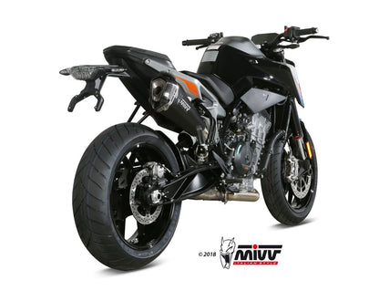 MIVV Full System 1x1, Oval Stainless Steel, Standard Exhaust For KTM SX-F 450 2009-2010