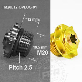 Proti M20 Universal Bolt M20L12-OPLUG-01 x 1