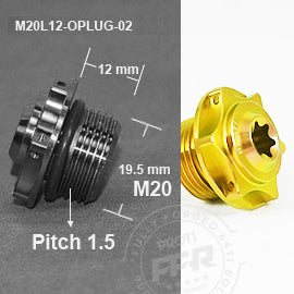Proti M20 Universal Bolt M20L12-OPLUG-02 x 1