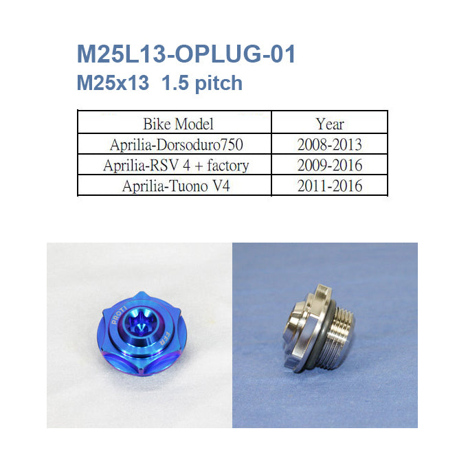 Proti M25 Universal Bolt M25L13-OPLUG-01 x 1