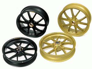 MARCHESINI - M10RS - KOMPE - FORGED ALUMINUM WHEELSET: MV AGUSTA F3 / Brutale 675 / 800  Rivale, Dragster, Stradale, and Turismo Veloce
