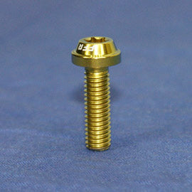 Proti Forged Titanium Number Plate Bolt Kit - With Round Washers and Lock nuts