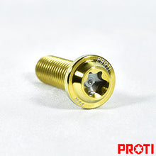 Proti Forged Titanium Rear Brake Rotor Bolt Kit for the Indian FTR 1200 / S (2019+)