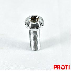 Proti Forged Titanium Front Brake Rotor Bolt Kit for the Indian FTR 1200 / S (2019+)