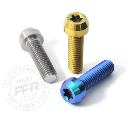 Proti Forged Titanium Upper Triple Clamp / Handlebar Bolt Kit for the BMW S1000RR / M1000RR (2020+ K67)