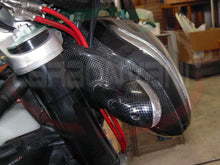 CARBONVANI - MV AGUSTA BRUTALE CARBON FIBER HEADLIGHT CAP BRACKET (2006-09)