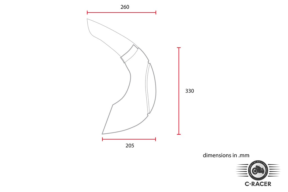 C-Racer Universal Mask No1 - MCR1