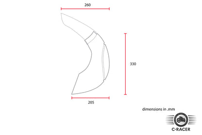 C-Racer Universal Mask No1 - MCR1