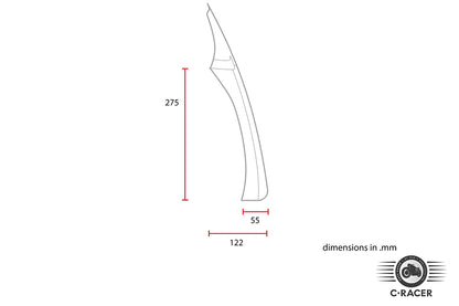 C-Racer Universal Mask No2 "Scrambler Mask" - MCR2