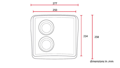 C-Racer Universal Front Mask with Headlights - MCR6