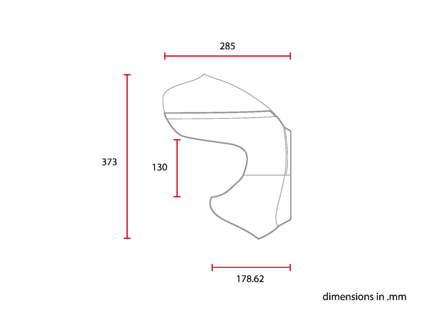 C-Racer Universal Front Mask No7 - MCR7