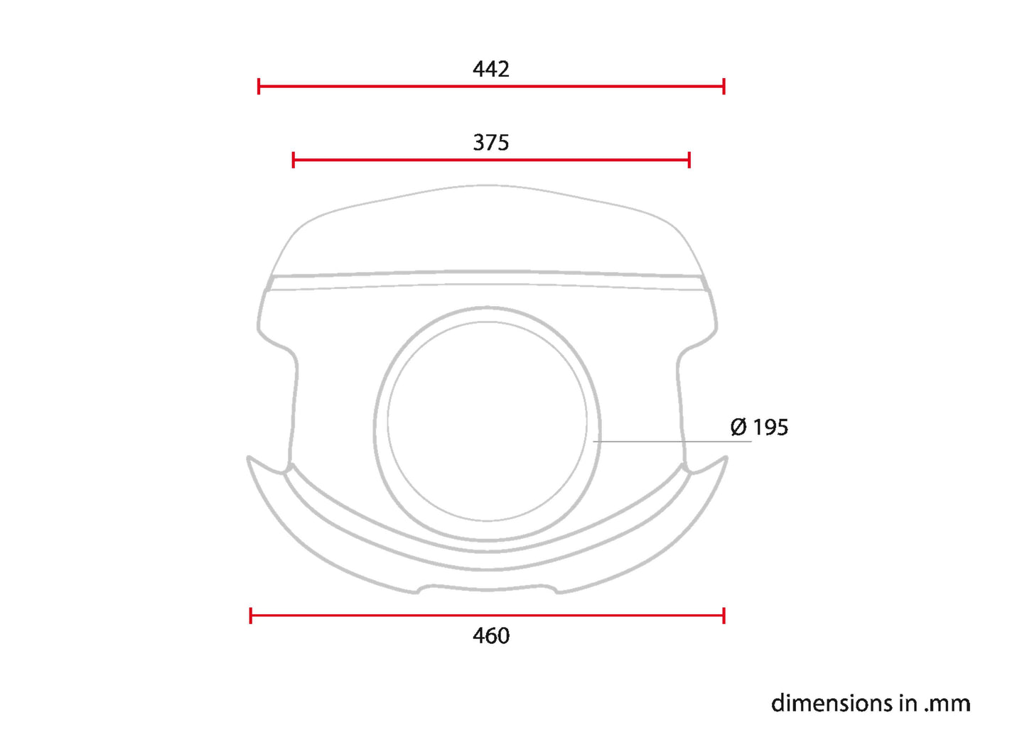 C-Racer Universal Front Mask No7 - MCR7