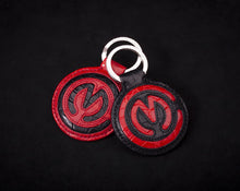 MOTOCORSE Official CROCODILE Leather Key Chain (Fob/Ring)