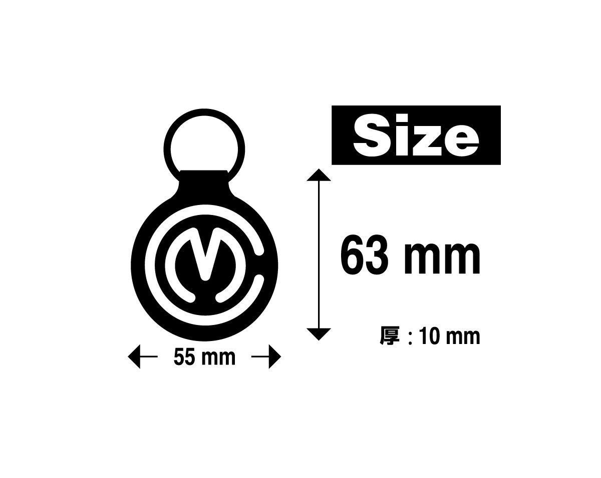 MOTOCORSE Official CROCODILE Leather Key Chain (Fob/Ring)