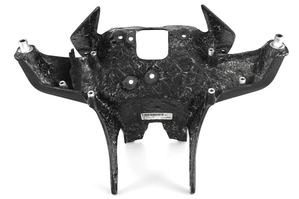 MOTOCORSE - CARBON FIBER FRONT FARING STAY (HEADLIGHT HOLDER) FOR DUCATI PANIGALE V4 / R / S / SPECIALE