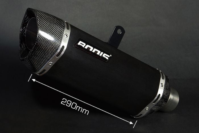 BODIS P-TEC II Slip On Exhaust WITH CAT DELETE for MV Agusta F3 / B3 675 / 800