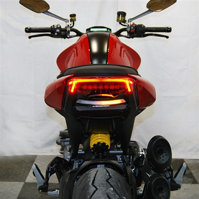 New Rage Cycles (NRC) Ducati Monster 937 Fender Eliminator and Rear Turn Signals