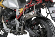 QD Exhaust Tri-Cone Slip-on Exhaust and Cat Delete for Moto Guzzi V85 TT