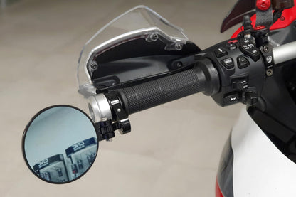 CNC Racing adapter for ROCKET and EVO Mirrors for Multistrada V4, DesertX, Hypermotard 698 Mono
