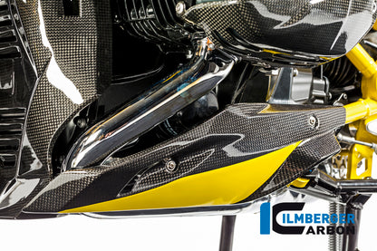 Ilmberger Carbon Bellypan, Left Side Carbon for the BMW R 1200 RS 2015