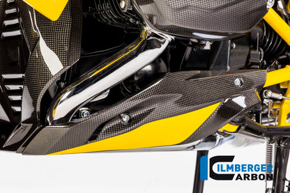 Ilmberger Carbon Bellypan, Left Side Carbon for the BMW R 1200 RS 2015