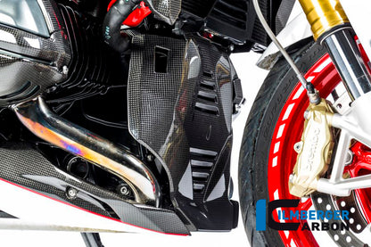 Ilmberger Carbon Bellypan Central Part, Carbon for the BMW R 1200 RS 2015