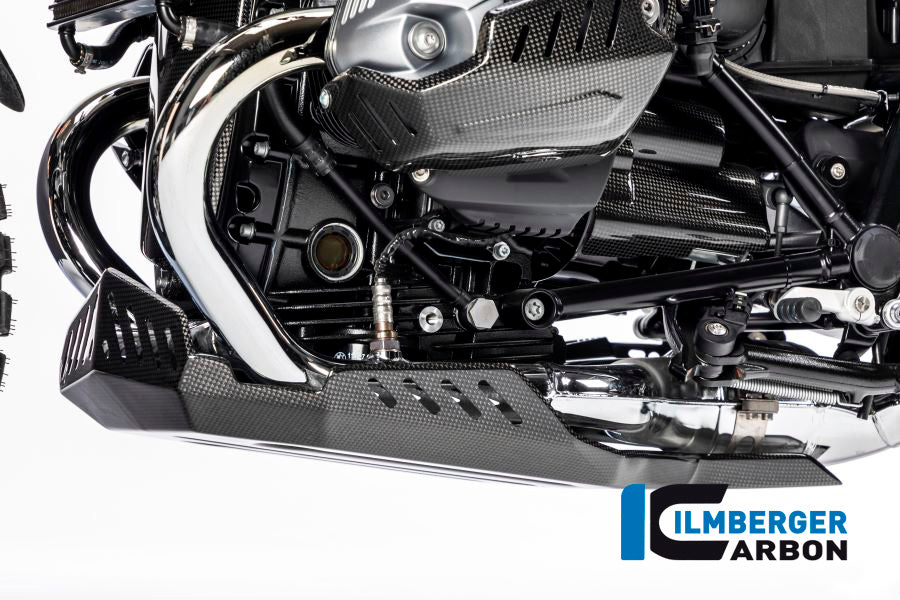 Ilmberger Carbon Sump Guard for the BMW R Nine T / Scrambler '14-17, Racer 2017 / R Nine T Urban GS 2016