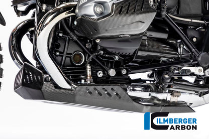Ilmberger Carbon Sump Guard for the BMW R Nine T / Scrambler '14-17, Racer 2017 / R Nine T Urban GS 2016