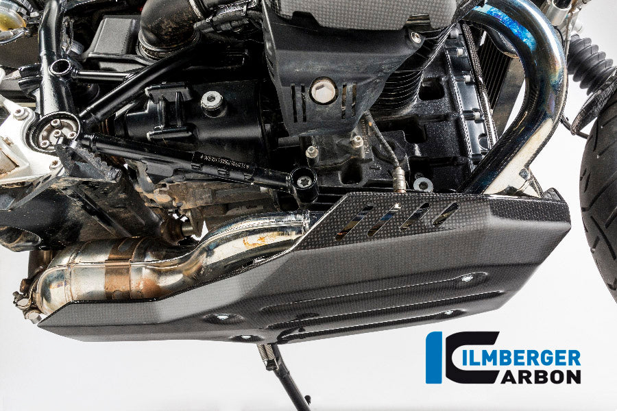 Ilmberger Carbon Sump Guard for the BMW R Nine T / Scrambler '14-17, Racer 2017 / R Nine T Urban GS 2016