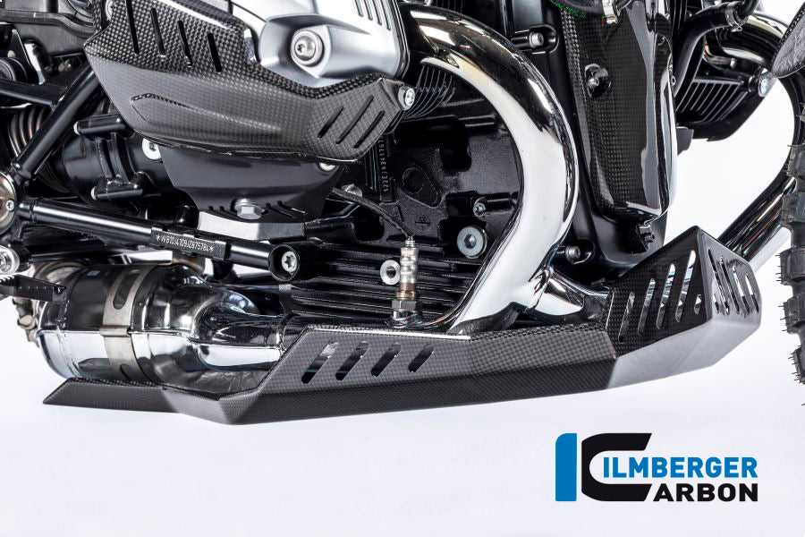 Ilmberger Carbon Sump Guard for the BMW R Nine T / Scrambler '14-17, Racer 2017 / R Nine T Urban GS 2016