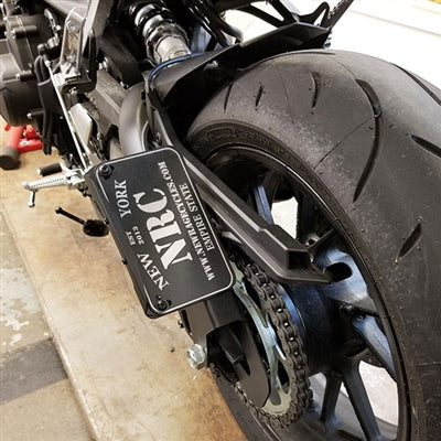 New Rage Cycles (NRC) Yamaha FZ-09 (MT-09) Side Mount License Plate (17-20)