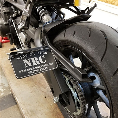 New Rage Cycles (NRC) Yamaha FZ-09 (MT-09) Side Mount License Plate (17-20)
