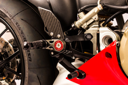 Gilles MUE2 Rearsets for Ducati Panigale V4 / S / R / Speciale (18-24)