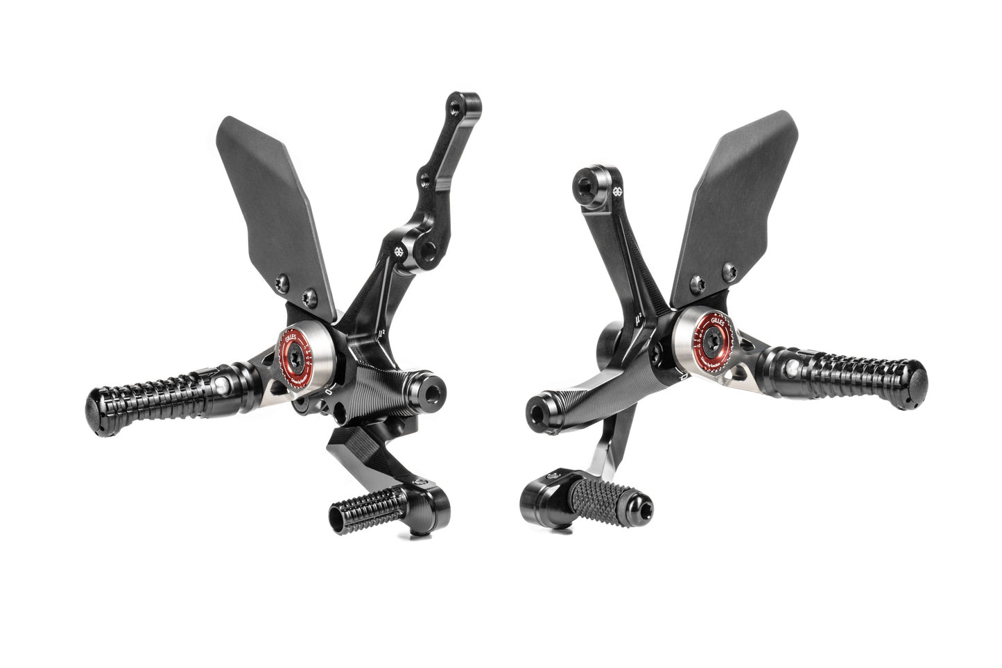 Gilles MUE2 Rearsets for Ducati Streetfighter V2 (22-24)