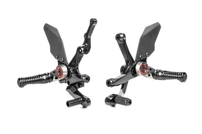 Gilles MUE2 Rearsets for Ducati Streetfighter V2 (22-24)