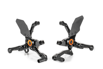 Gilles MUE2 Rearsets for the KTM 1290 Super Duke R (2020+)