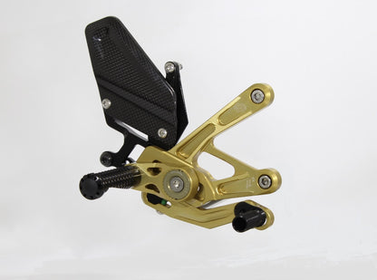 Gilles MUE2 Rearsets for the Yamaha YZF-R1 / R1M (2015+)  and YZF-R1S