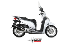 MIVV Slip-on, Mover Black, Standard Exhaust For Honda SH300 2007-2021