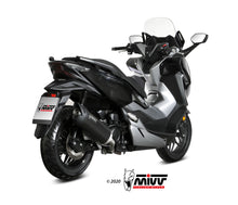 MIVV Slip-On, Mover Black, Standard Exhaust For Honda Forza 300 2018-2021