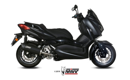 MIVV Slip-on, Mover Black, Standard Exhaust For Yamaha X-Max 300 2017-2020