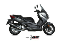 MIVV Slip-on, Mover Black, Standard Exhaust For Yamaha X-Max 125 2017-2020