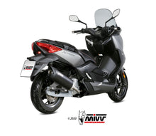 MIVV Slip-on, Mover Black, Standard Exhaust For Yamaha X-Max 125 2017-2020